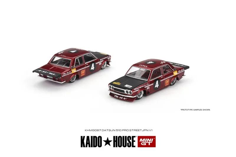 Kaido House + MINIGT 1/64 Datsun 510 Pro Street JPN V1 KHMG087 ڵ ձ ĳƮ ݼ , ƿ ũ  峭